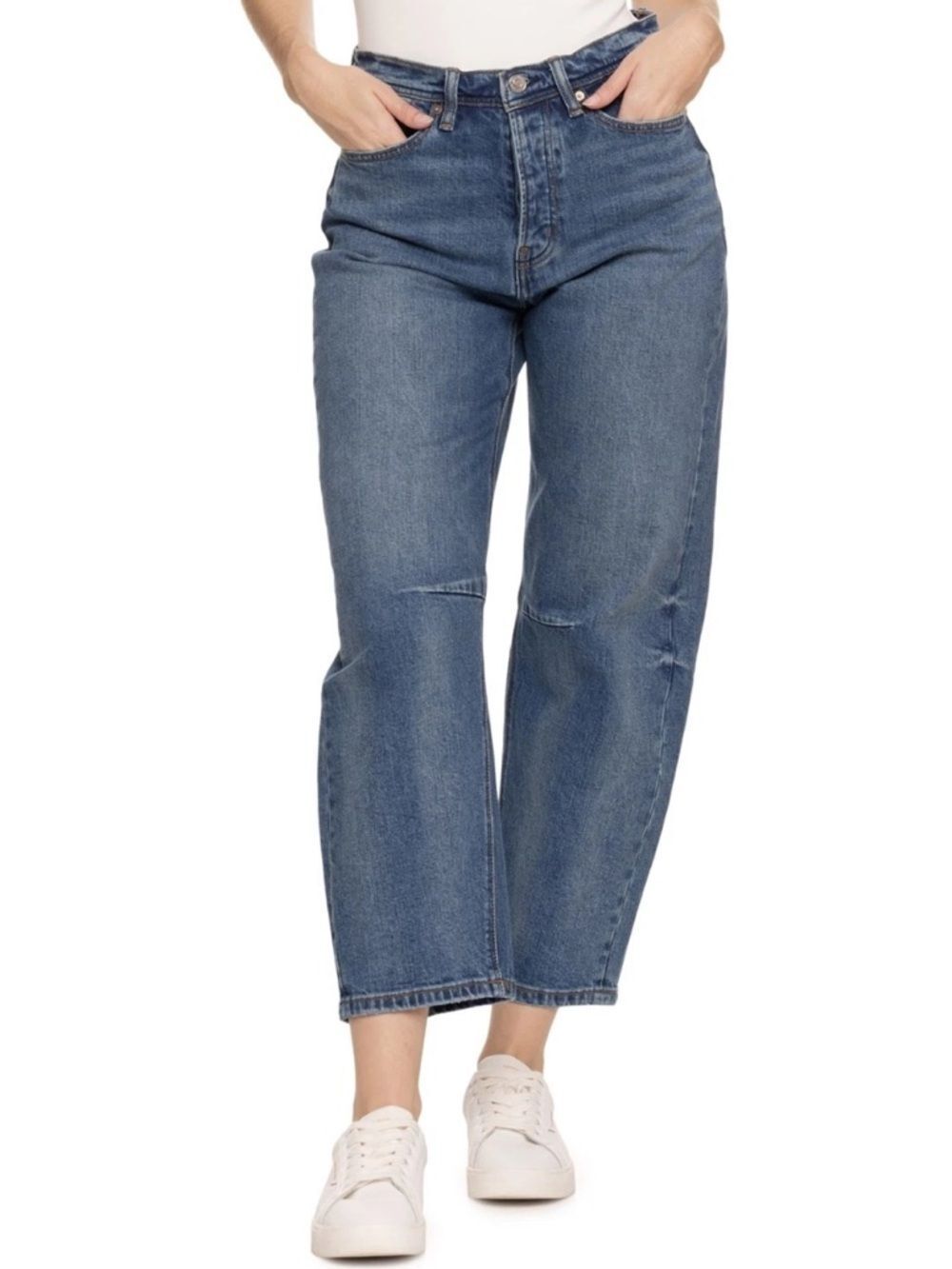 New with tags Scotch & Soda The Current Highest Rise Barrel Jeans size 10/30.